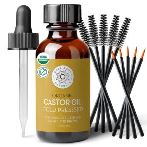 Castor Oil for Eyelashes and Eyebro...