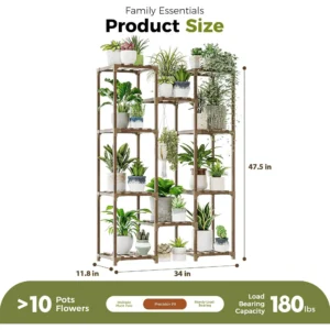 Bamworld Plant Stand Indoor Outdoor...